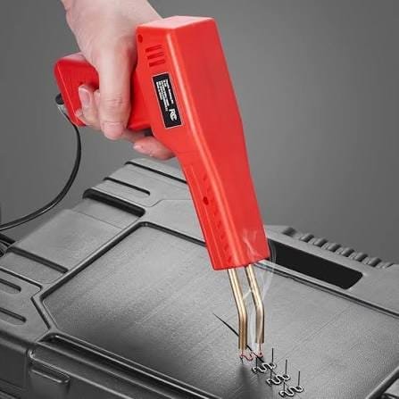 Pistola Saldatrice per Plastica - Kit Completo con 200 Graffette - immagine 6